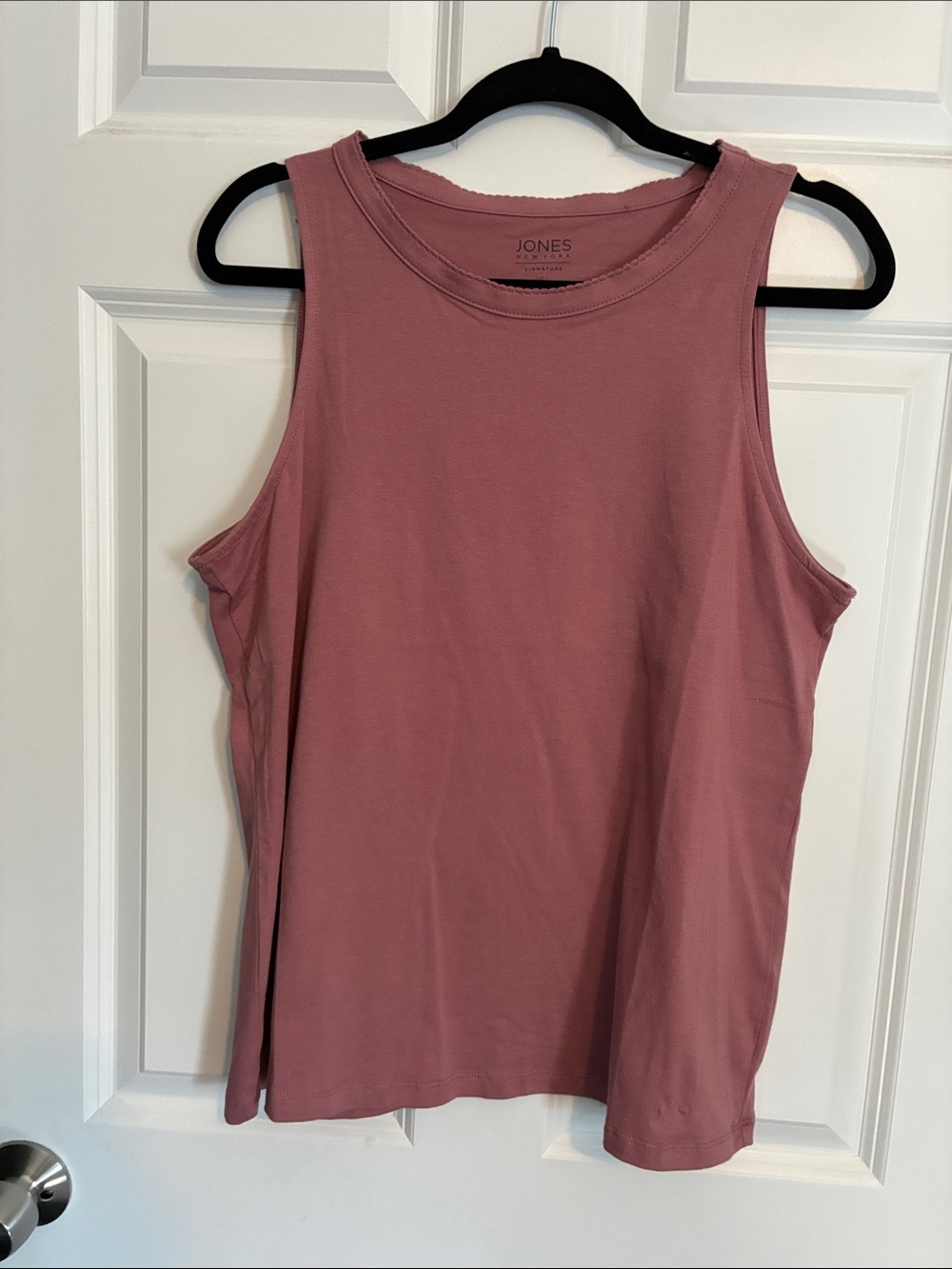 Jones New York Dusty Rose Sleeveless Tank